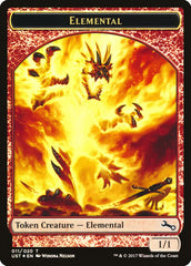 Elemental // Elemental Double-Sided Token (011/020) [Unstable Tokens] | Clutch Gaming