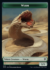 Phyrexian Beast // Wurm Double-Sided Token [Commander Legends: Battle for Baldur's Gate Tokens] | Clutch Gaming