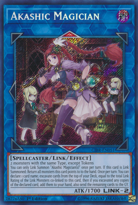 Akashic Magician [CIBR-EN051] Secret Rare | Clutch Gaming