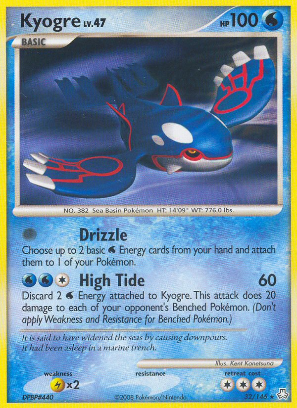 Kyogre (32/146) [Diamond & Pearl: Legends Awakened] | Clutch Gaming