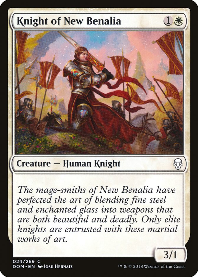 Knight of New Benalia [Dominaria] | Clutch Gaming