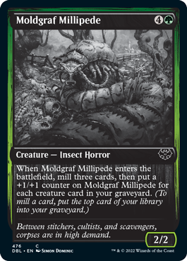 Moldgraf Millipede [Innistrad: Double Feature] | Clutch Gaming