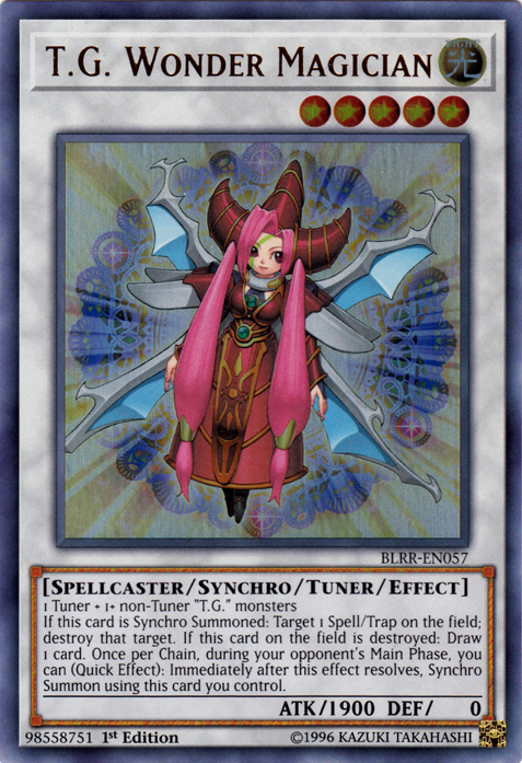 T.G. Wonder Magician [BLRR-EN057] Ultra Rare | Clutch Gaming