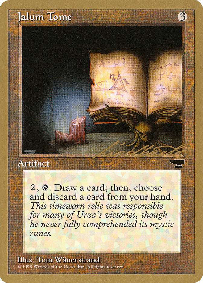 Jalum Tome (Leon Lindback) [Pro Tour Collector Set] | Clutch Gaming