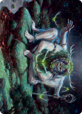 Myojin of Towering Might Art Card [Kamigawa: Neon Dynasty Art Series] | Clutch Gaming