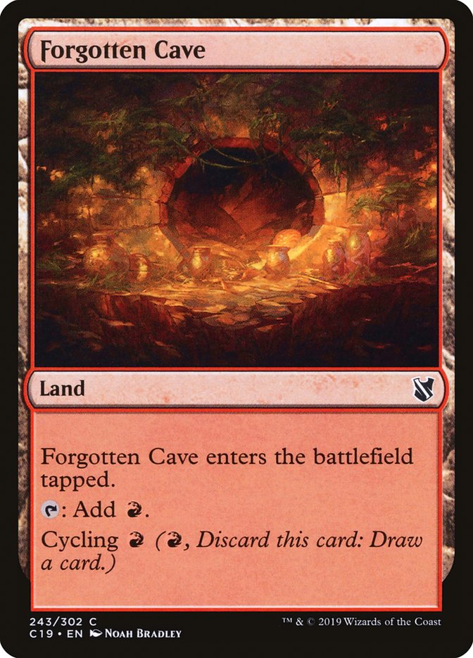 Forgotten Cave [Commander 2019] | Clutch Gaming