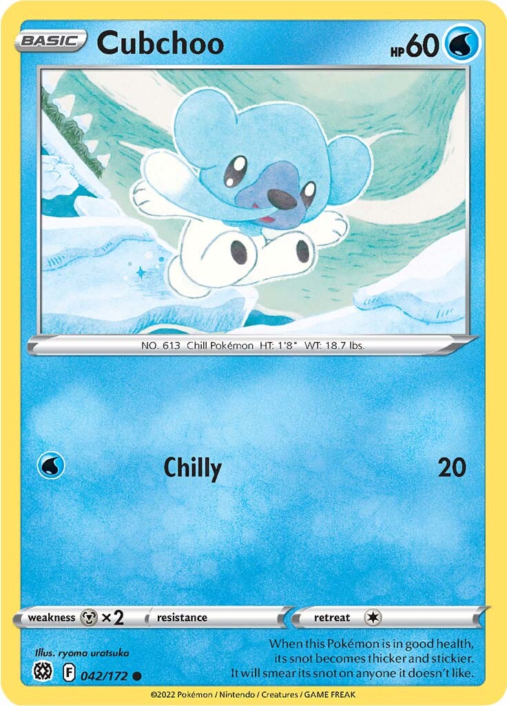 Cubchoo (042/172) [Sword & Shield: Brilliant Stars] | Clutch Gaming