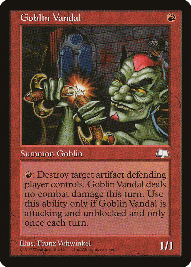 Goblin Vandal [Weatherlight] | Clutch Gaming