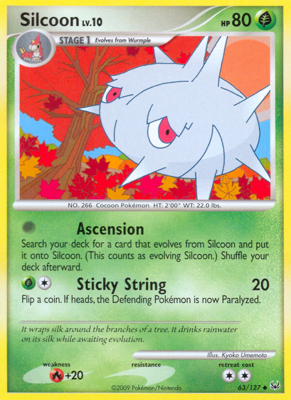 Silcoon (63/127) [Platinum: Base Set] | Clutch Gaming