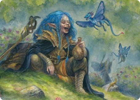 Feywild Trickster Art Card [Dungeons & Dragons: Adventures in the Forgotten Realms Art Series] | Clutch Gaming