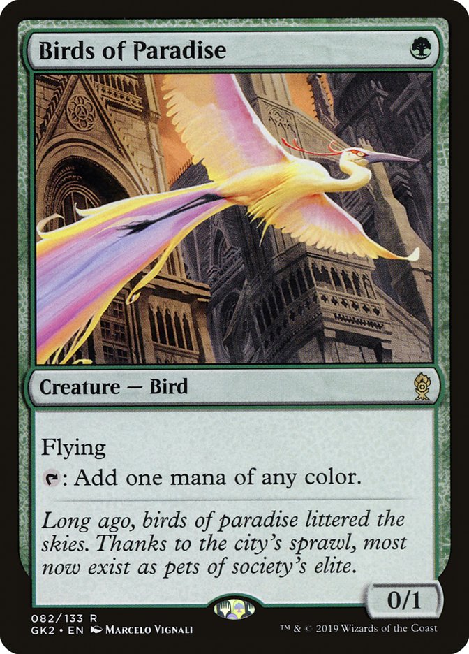 Birds of Paradise [Ravnica Allegiance Guild Kit] | Clutch Gaming