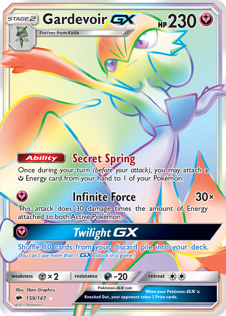 Gardevoir GX (159/147) [Sun & Moon: Burning Shadows] | Clutch Gaming