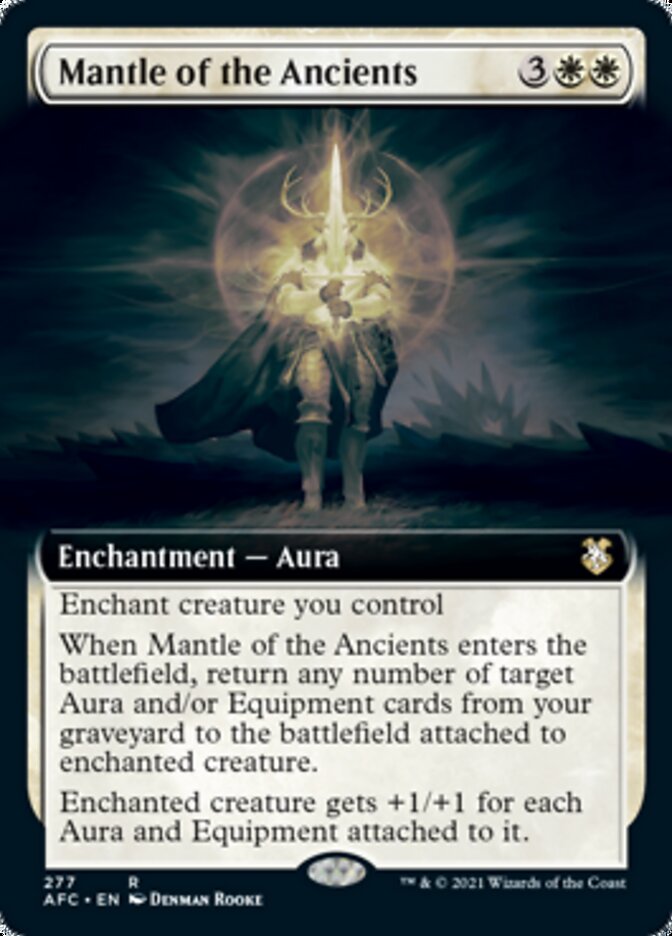 Mantle of the Ancients (Extended Art) [Dungeons & Dragons: Adventures in the Forgotten Realms Commander] | Clutch Gaming