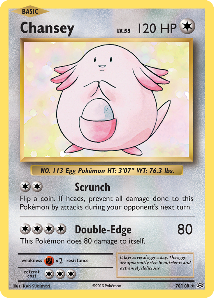 Chansey (70/108) [XY: Evolutions] | Clutch Gaming