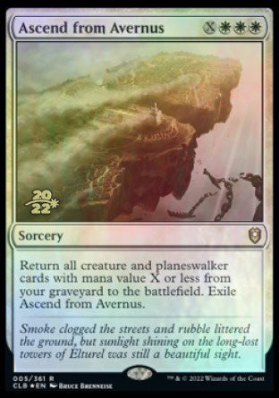 Ascend from Avernus [Commander Legends: Battle for Baldur's Gate Prerelease Promos] | Clutch Gaming