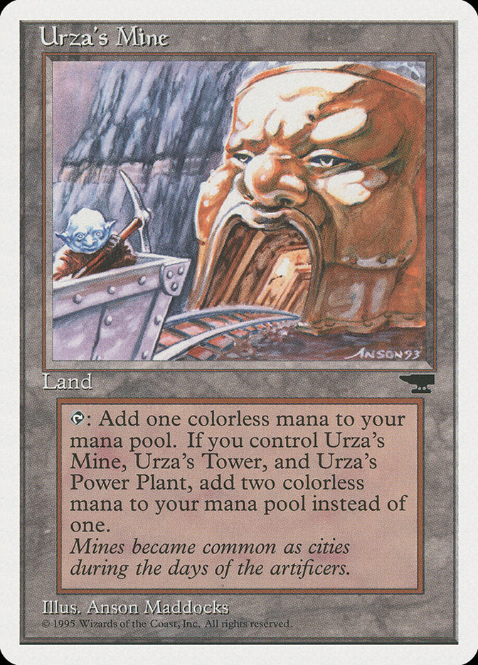 Urza's Mine (Mine Cart Entering Mouth) [Chronicles] | Clutch Gaming