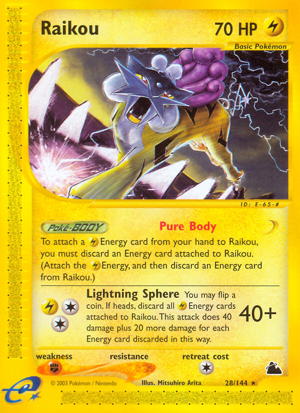 Raikou (28/144) [Skyridge] | Clutch Gaming