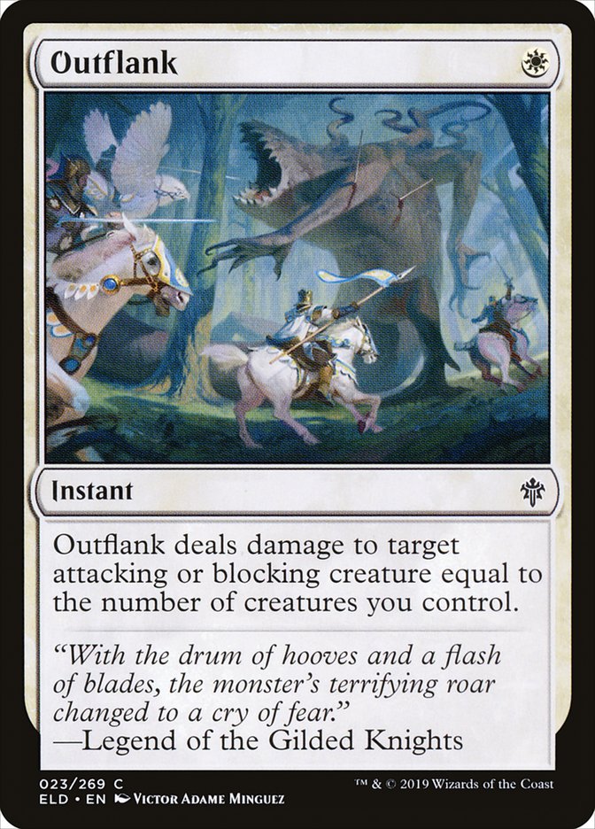 Outflank [Throne of Eldraine] | Clutch Gaming