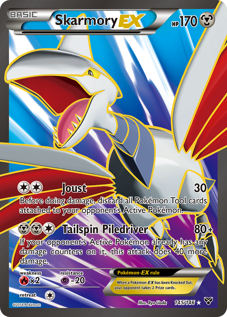 Skarmory EX (145/146) [XY: Base Set] | Clutch Gaming