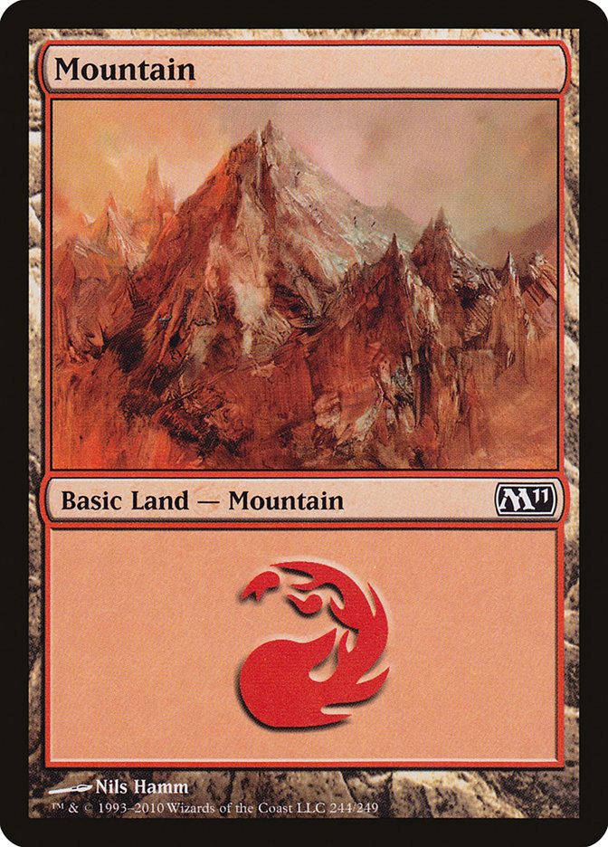 Mountain (244) [Magic 2011] | Clutch Gaming