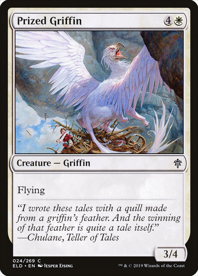 Prized Griffin [Throne of Eldraine] | Clutch Gaming