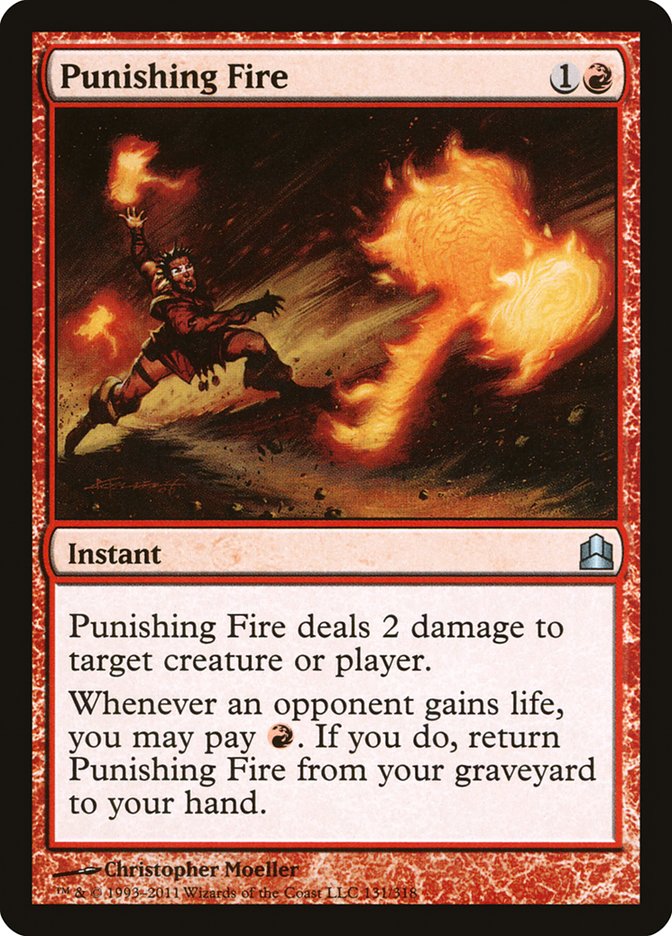 Punishing Fire [Commander 2011] | Clutch Gaming