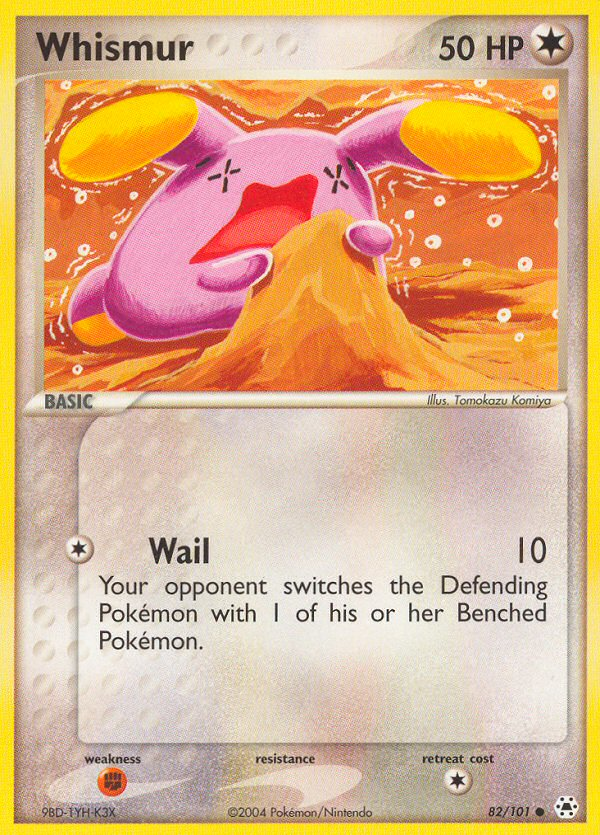 Whismur (82/101) [EX: Hidden Legends] | Clutch Gaming