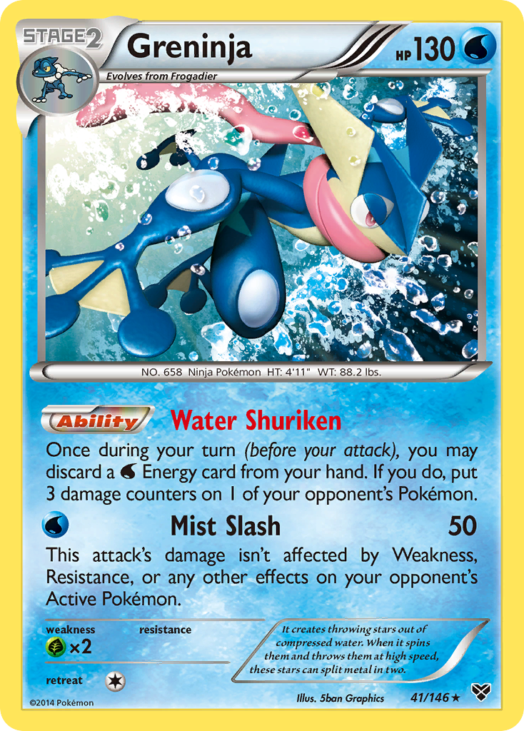 Greninja (41/146) [XY: Base Set] | Clutch Gaming