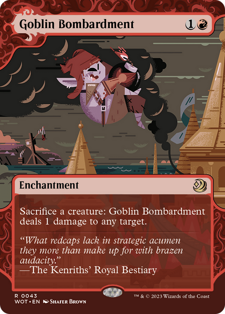 Goblin Bombardment [Wilds of Eldraine: Enchanting Tales] | Clutch Gaming