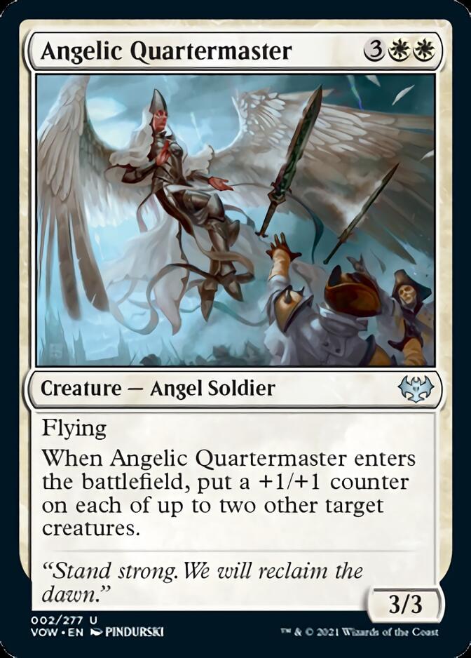 Angelic Quartermaster [Innistrad: Crimson Vow] | Clutch Gaming