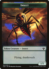 Spirit // Insect (013) Double-Sided Token [Commander 2020 Tokens] | Clutch Gaming