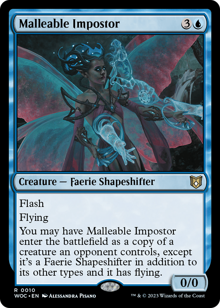 Malleable Impostor [Wilds of Eldraine Commander] | Clutch Gaming