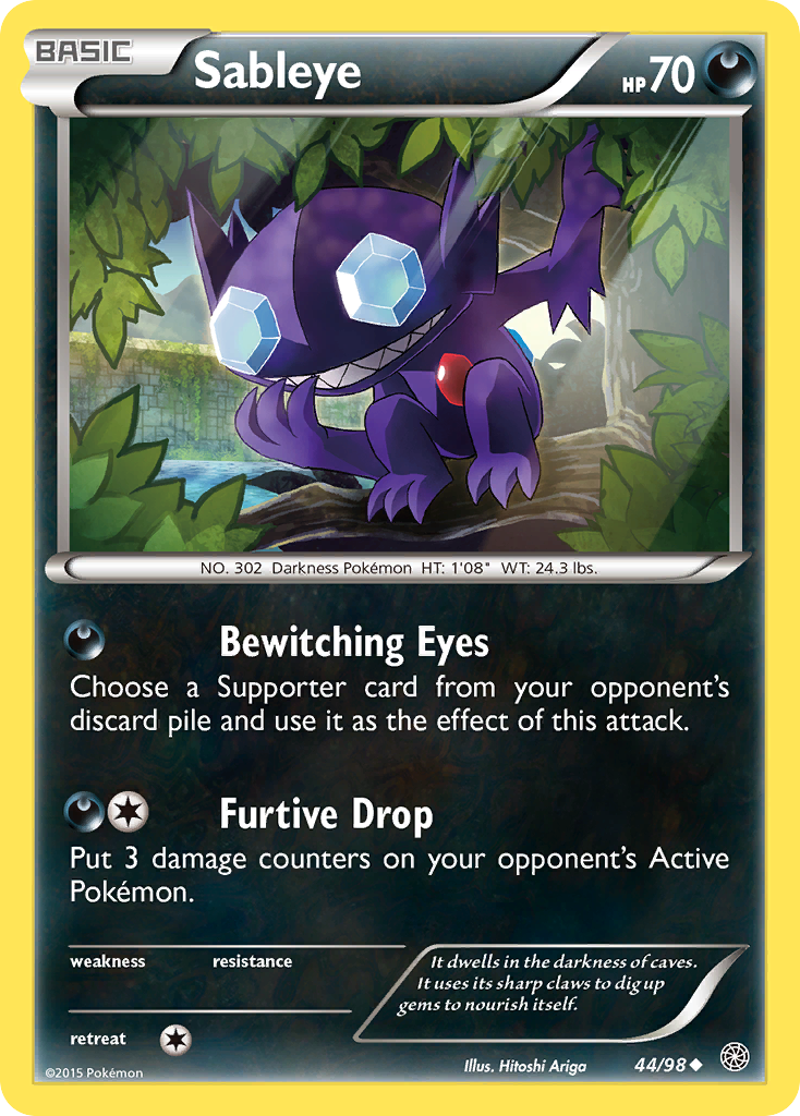 Sableye (44/98) [XY: Ancient Origins] | Clutch Gaming