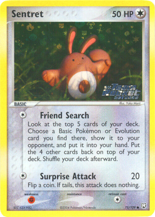 Sentret (75/109) (Stamped) [EX: Team Rocket Returns] | Clutch Gaming