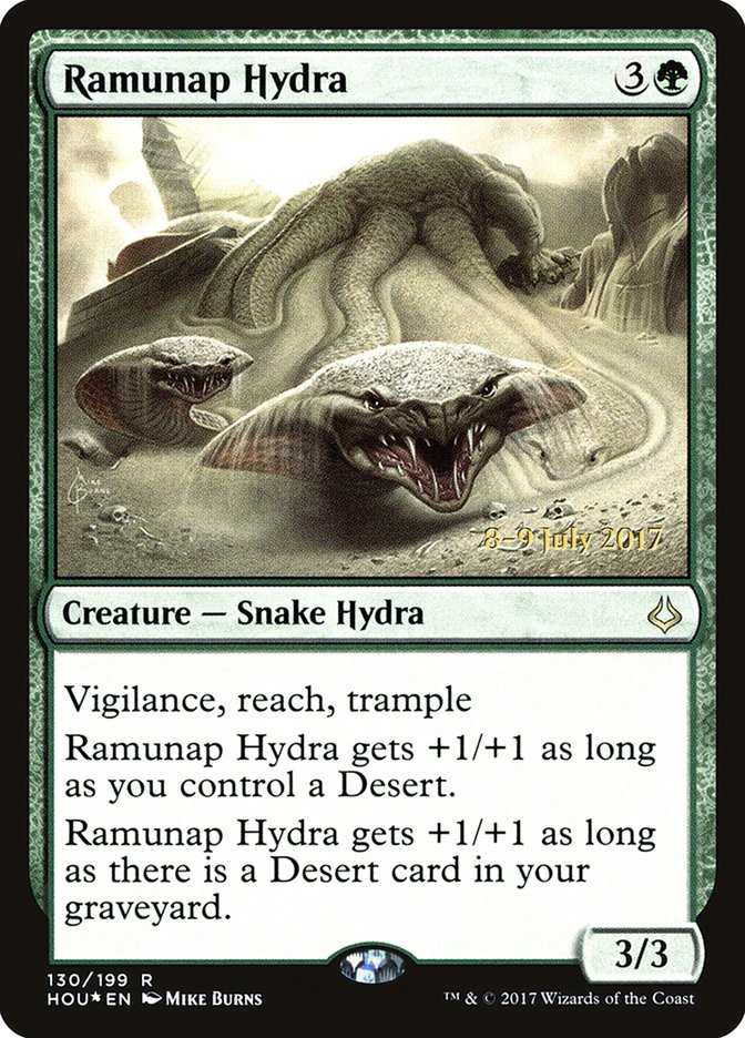 Ramunap Hydra [Hour of Devastation Prerelease Promos] | Clutch Gaming