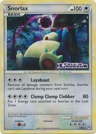 Snorlax (33/95) (Prerelease Promo) [Nintendo: Black Star Promos] | Clutch Gaming