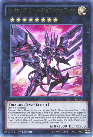 Number 107: Galaxy-Eyes Tachyon Dragon [MP14-EN024] Ultra Rare | Clutch Gaming