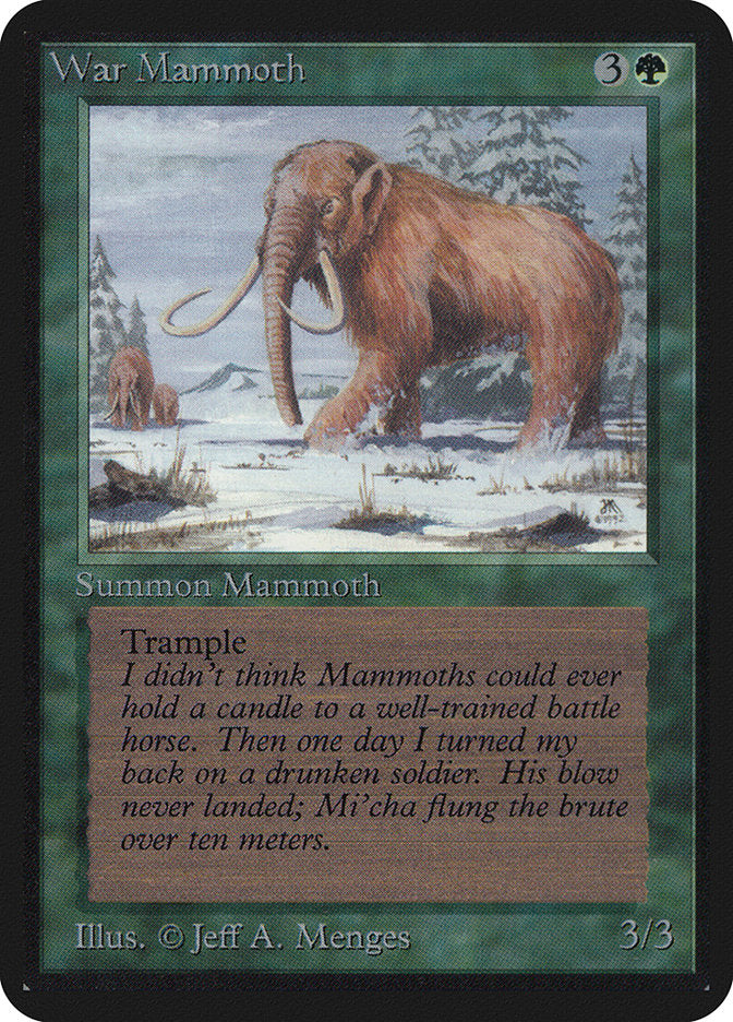 War Mammoth [Alpha Edition] | Clutch Gaming