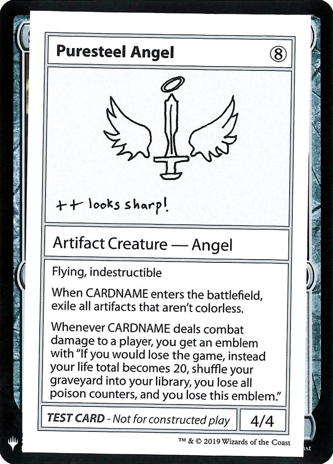 Puresteel Angel [Mystery Booster Playtest Cards] | Clutch Gaming