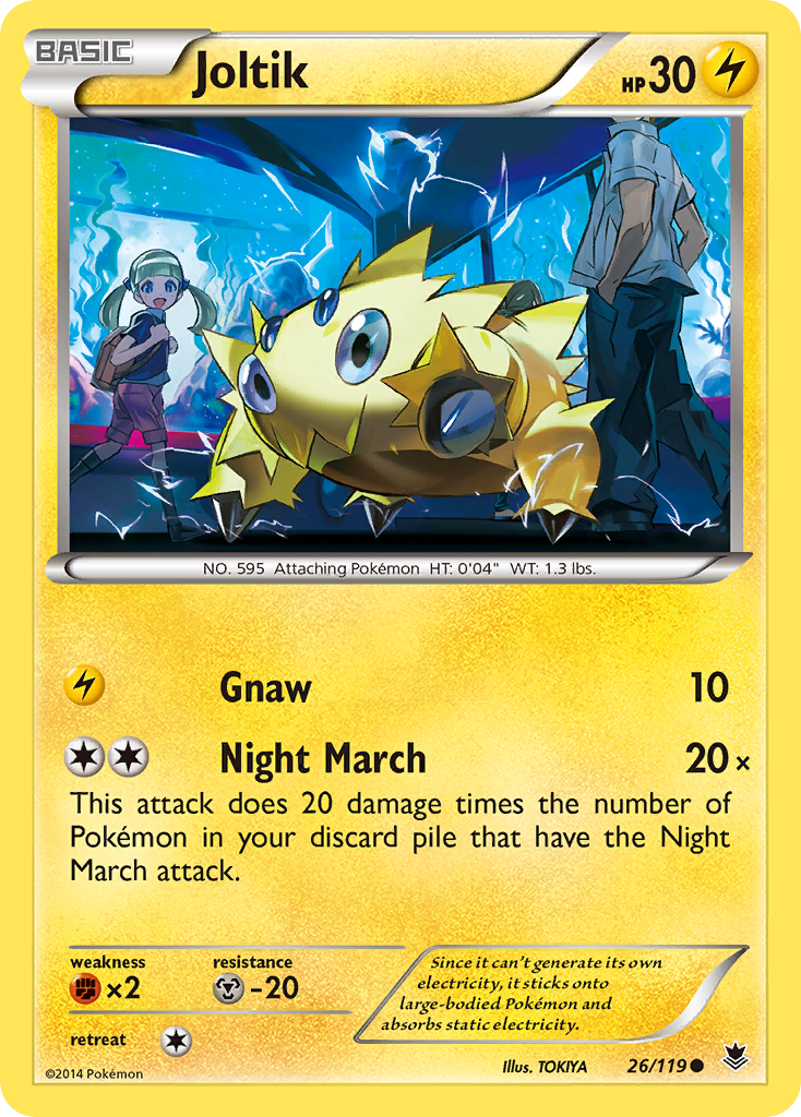 Joltik (26/119) [XY: Phantom Forces] | Clutch Gaming