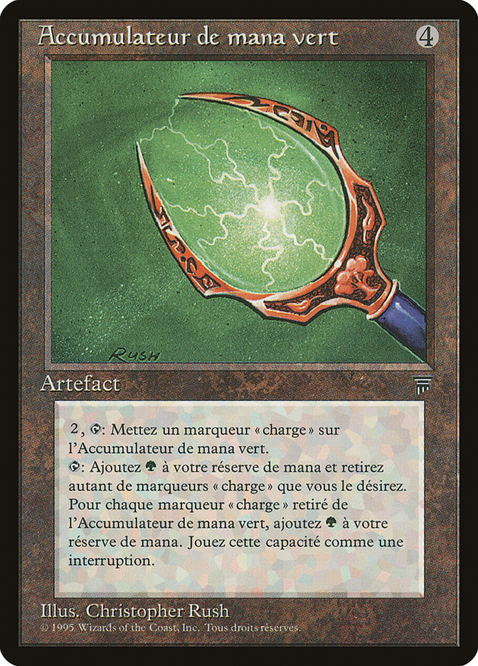 Green Mana Battery (French) - "Accumulateur de mana vert" [Renaissance] | Clutch Gaming