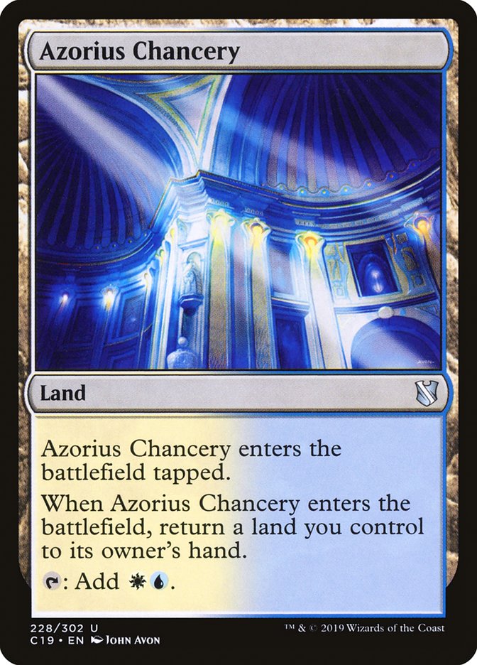 Azorius Chancery [Commander 2019] | Clutch Gaming