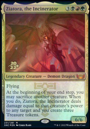 Ziatora, the Incinerator [Streets of New Capenna Prerelease Promos] | Clutch Gaming