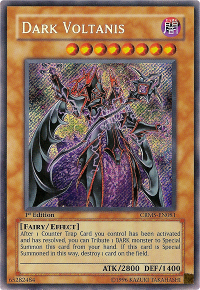 Dark Voltanis [CRMS-EN081] Secret Rare | Clutch Gaming