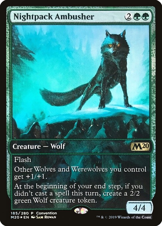 Nightpack Ambusher (Convention) [Core Set 2020 Promos] | Clutch Gaming