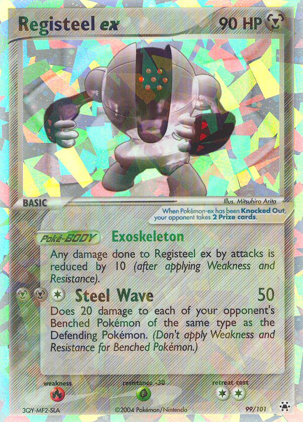 Registeel ex (99/101) [EX: Hidden Legends] | Clutch Gaming