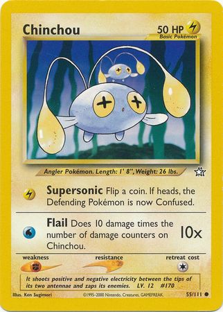 Chinchou (55/111) [Neo Genesis Unlimited] | Clutch Gaming