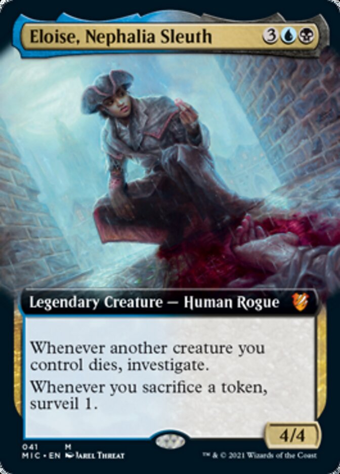 Eloise, Nephalia Sleuth (Extended Art) [Innistrad: Midnight Hunt Commander] | Clutch Gaming