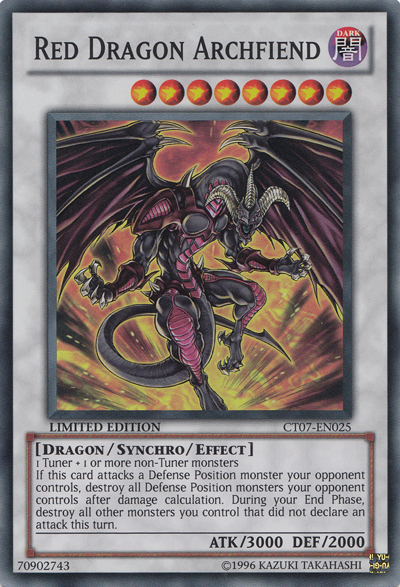 Red Dragon Archfiend [CT07-EN025] Super Rare | Clutch Gaming