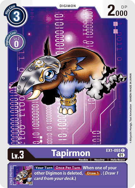 Tapirmon [EX1-055] [Classic Collection] | Clutch Gaming